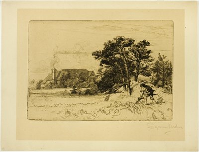 老威尔斯利宅 作者 弗朗西斯·西摩·哈登（Francis Seymour Haden）