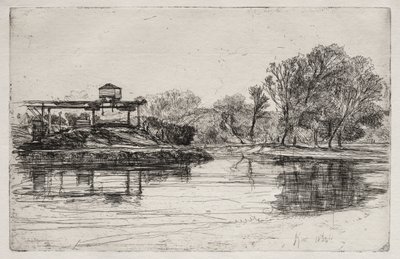 铁路侵占，1864年。 作者 弗朗西斯·西摩·哈登（Francis Seymour Haden）