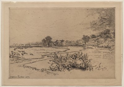 索利修道院 作者 弗朗西斯·西摩·哈登（Francis Seymour Haden）