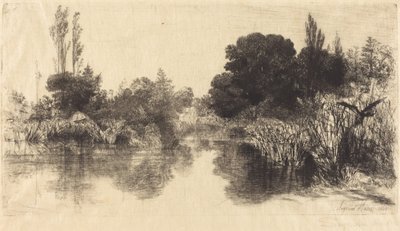 Shere Mill池塘（大板块） 作者 弗朗西斯·西摩·哈登（Francis Seymour Haden）