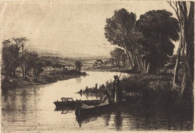 泰晤士渔民 作者 弗朗西斯·西摩·哈登（Francis Seymour Haden）
