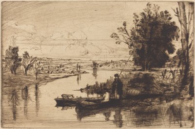 泰晤士渔民 作者 弗朗西斯·西摩·哈登（Francis Seymour Haden）