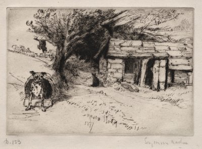小屋 作者 弗朗西斯·西摩·哈登（Francis Seymour Haden）