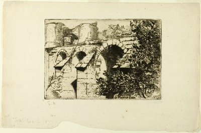 城堡桥 作者 弗朗西斯·西摩·哈登（Francis Seymour Haden）