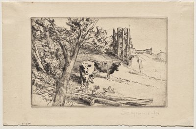 城堡 作者 弗朗西斯·西摩·哈登（Francis Seymour Haden）