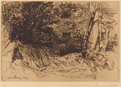 磨轮 作者 弗朗西斯·西摩·哈登（Francis Seymour Haden）