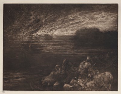 盐柱 作者 弗朗西斯·西摩·哈登（Francis Seymour Haden）
