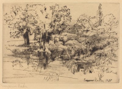 三头牛 作者 弗朗西斯·西摩·哈登（Francis Seymour Haden）