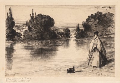 牵引路径 作者 弗朗西斯·西摩·哈登（Francis Seymour Haden）