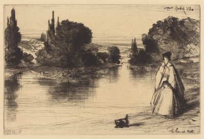 牵引路径 作者 弗朗西斯·西摩·哈登（Francis Seymour Haden）