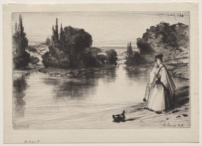拖曳路径 作者 弗朗西斯·西摩·哈登（Francis Seymour Haden）