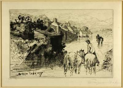 瓦勒姆桥 作者 弗朗西斯·西摩·哈登（Francis Seymour Haden）