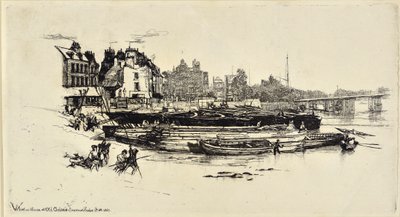 切尔西老区惠斯勒之家 作者 弗朗西斯·西摩·哈登（Francis Seymour Haden）