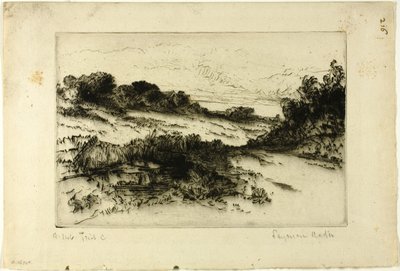 风车山 I 号 作者 弗朗西斯·西摩·哈登（Francis Seymour Haden）