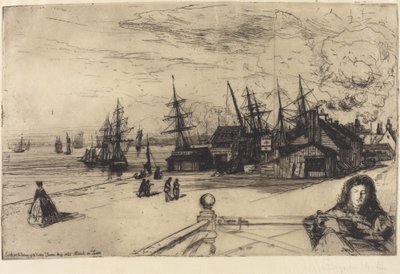 游艇酒馆，埃里斯 作者 弗朗西斯·西摩·哈登（Francis Seymour Haden）