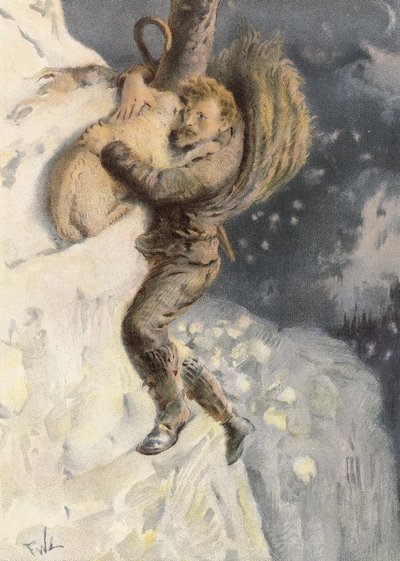 获救（chromolitho） 作者 弗朗西斯·威尔弗雷德·劳森