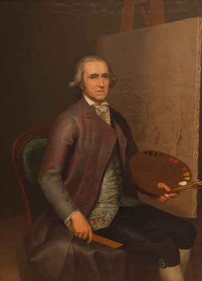 自画像 作者 Francisco Bayeu y Subias