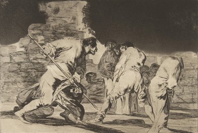 分散箴言，约。 1816-23年于1864年出版。 作者 弗朗西斯科·德·戈雅