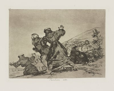 Tambien esto.(This Too.），选自《Los desastres de la guerra》（《战争的灾难》）系列，第 43 插图 作者 弗朗西斯科·德·戈雅