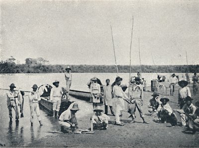 1895年在里奥格兰德州钓鱼 作者 弗朗西斯科·亨斯勒