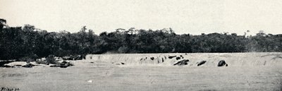Salto Grande Rio Paranapanema，1895年 作者 弗朗西斯科·亨斯勒