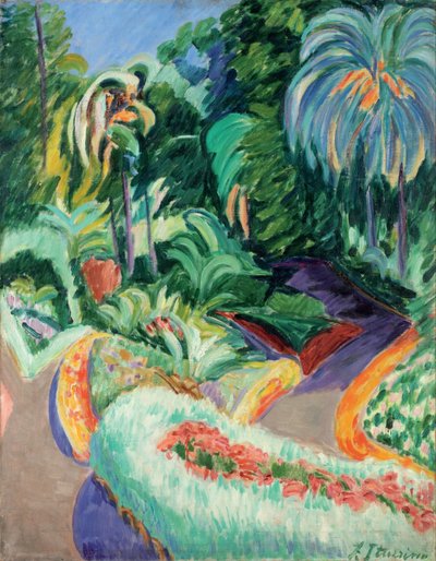 花园，约1913-1919年 作者 弗朗西斯科·伊图里诺