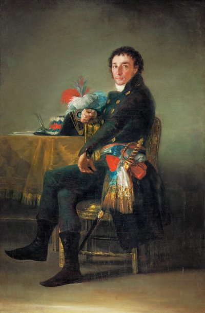 Ferdinand Guillemardet，法国驻西班牙大使... 作者 弗朗西斯科·何塞·德（Goya y Lucientes 的圈子）