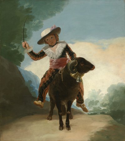 公羊男孩，1786-87 作者 弗朗西斯科·德·戈雅