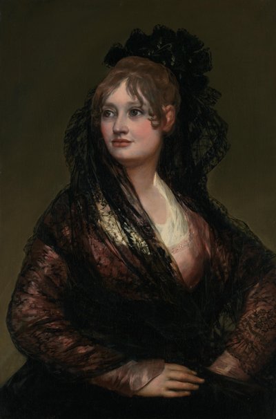 多娜·伊莎贝尔·波塞尔（Dona Isabel de Porcel），例如。 1805 作者 弗朗西斯科·德·戈雅