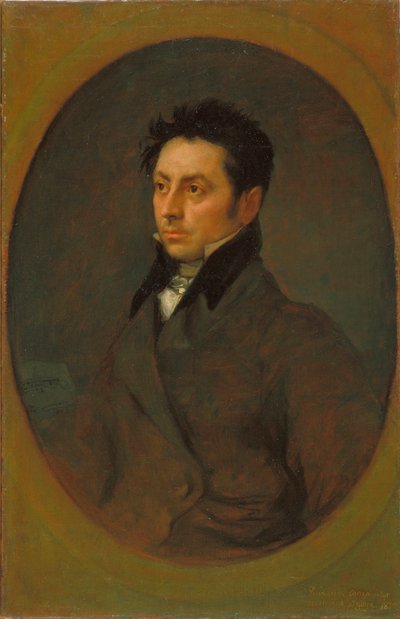 Manuel Quijano - 弗朗西斯科-德-戈雅（1746-1828）的画作 - 1815 - 布面油画 - 86,8x56,5 - 巴塞罗那加泰罗尼亚国家艺术博物馆 作者 弗朗西斯科·何塞·德·戈雅 y Lucientes