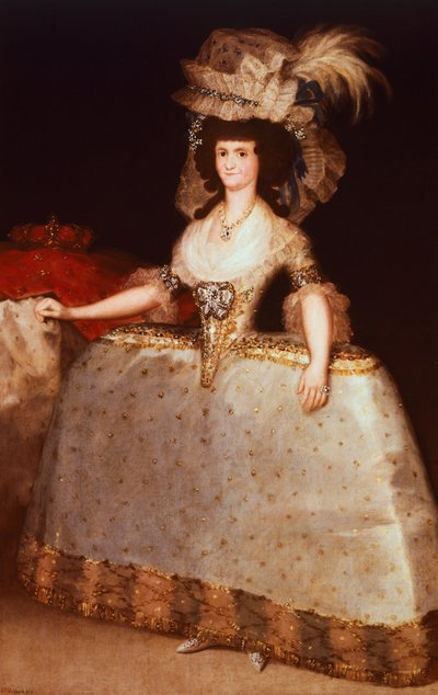 Queen Maria Luisa 作者 弗朗西斯科·何塞·德·戈雅 y Lucientes