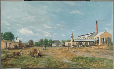 Hacienda La Fortuna，1885年 作者 弗朗西斯科·曼努埃尔·奥尔勒