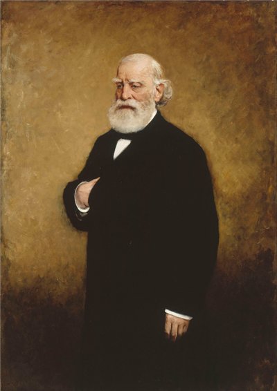 François-Vincent Raspail 1794-1878的肖像，1878年。 作者 Francisco Miralles