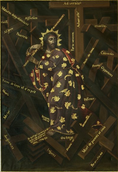 El Cristo de las Cruces, 18世纪初。 作者 弗朗西斯科·莫恩