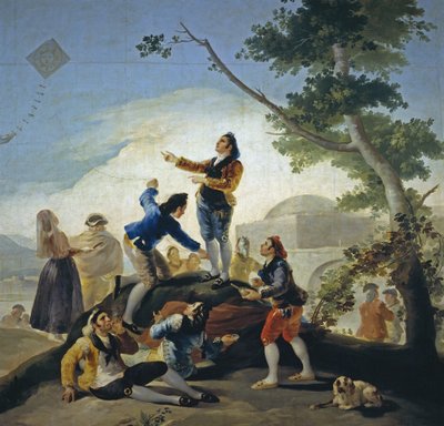 风筝风筝，1778年 作者 弗朗西斯科·德·戈雅