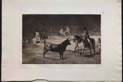 斗牛：著名的Picador，费尔南多·德尔·托罗（Fernando del Toro），在1876年画出凶猛的野兽。 作者 弗朗西斯科·德·戈雅
