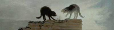猫打架 作者 弗朗西斯科·德·戈雅