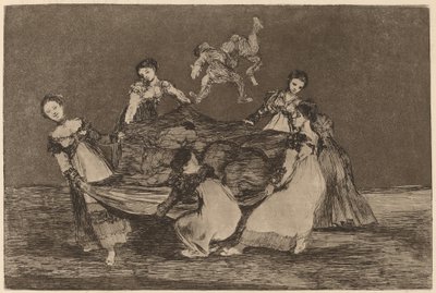 愚蠢的女性》(Disparate femenino) 作者 弗朗西斯科·德·戈雅