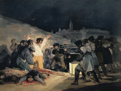 执行马德里捍卫者，1808年5月3日，1814年（详见155453） 作者 弗朗西斯科·德·戈雅
