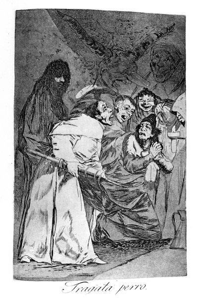 护卫犬，1799年 作者 弗朗西斯科·德·戈雅