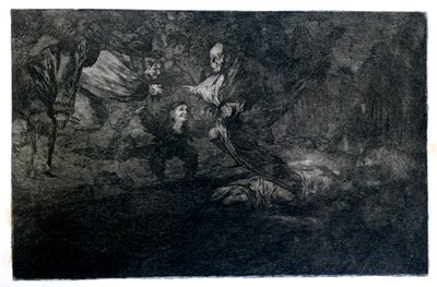 丧葬之谜，1819-1823 作者 弗朗西斯科·德·戈雅