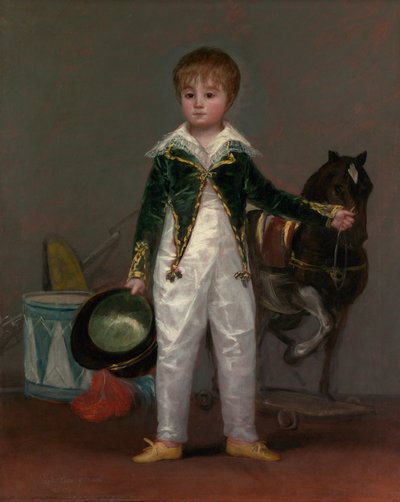 JoséCosta和Bonells（1870年去世），名为Pepito，1810年 作者 弗朗西斯科·德·戈雅