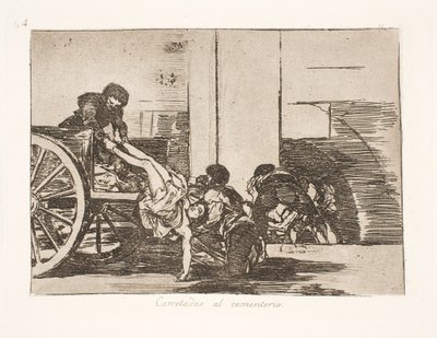 推着小车去墓地 (64) 作者 Francisco de Goya