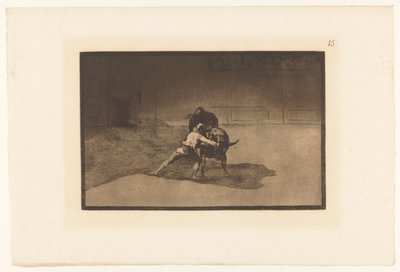 Martincho 在 gevecht 遇见 een stier 著名的马丁乔将短枪打断 Stierengevechten（系列标题） 《The Taureaumachie》（系列名称） 斗牛（系列名称） 作者 尤金·洛泽莱特