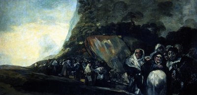 Pilgrimage to the Fountain of San Isidro 作者 弗朗西斯科·德·戈雅