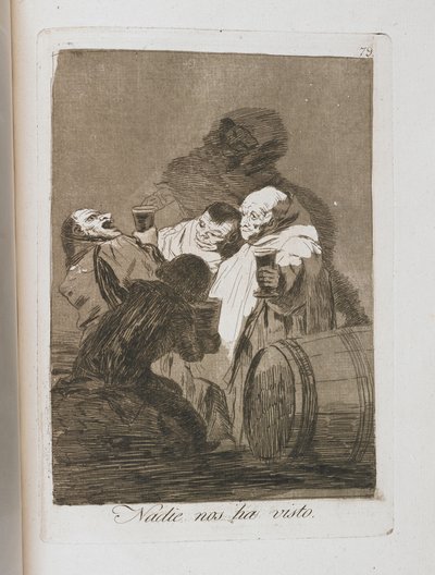 来自Los Caprichos的板块，1797-1798 作者 弗朗西斯科·德·戈雅