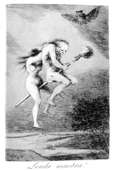 漂亮的老师！，1799 作者 弗朗西斯科·德·戈雅