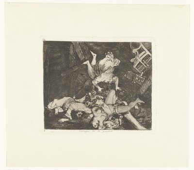 战争的蹂躏
Estragos de la guerra（物品上的标题）
战争的恐怖（系列名称）
Los Desastres de la Guerra（系列标题） 作者 弗朗西斯科·德·戈雅