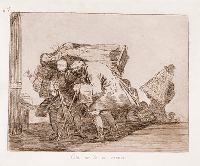 The Disasters of War : This is no less (etching from the preparatory drawing 作者 弗朗西斯科·德·戈雅