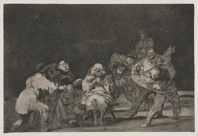 箴言：忠诚，1864年。 作者 弗朗西斯科·德·戈雅
